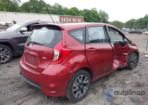 2016 Nissan Versa Note Sr z USA, uszkodzony, nr VIN 3N1CE2CP4GL409394